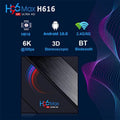H96 Max H616 Android TV Box – 4GB/64GB | Smooth 4K Streaming