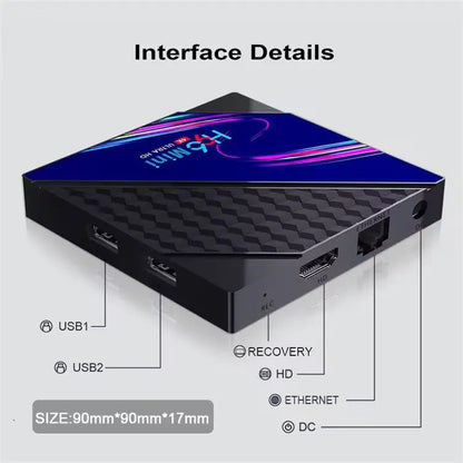 H96 Mini – Android 13 TV Box 8GB+128GB | Compact Design | High Performance