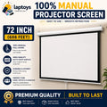Projector Screen 6x6 Feet – Premium Manual Screen for Home & Office