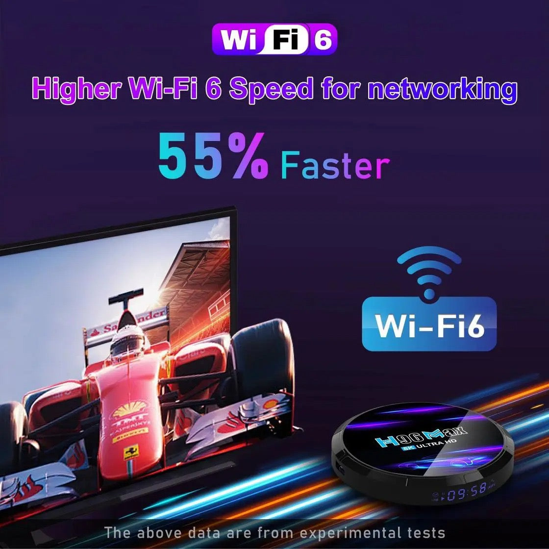 H96 Max H618 Android TV Box – 4GB/64GB | Ultra HD Smart Streaming