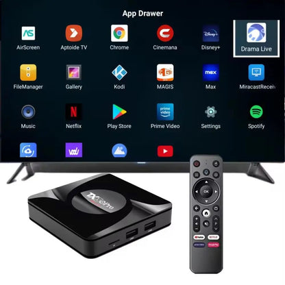 TX30 Pro Android TV Box – 8GB RAM | 128GB ROM | Android 13