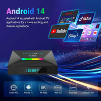 Z1 Android TV Box – 8GB/128GB with Voice Remote | Ultra Smooth 4K Streaming