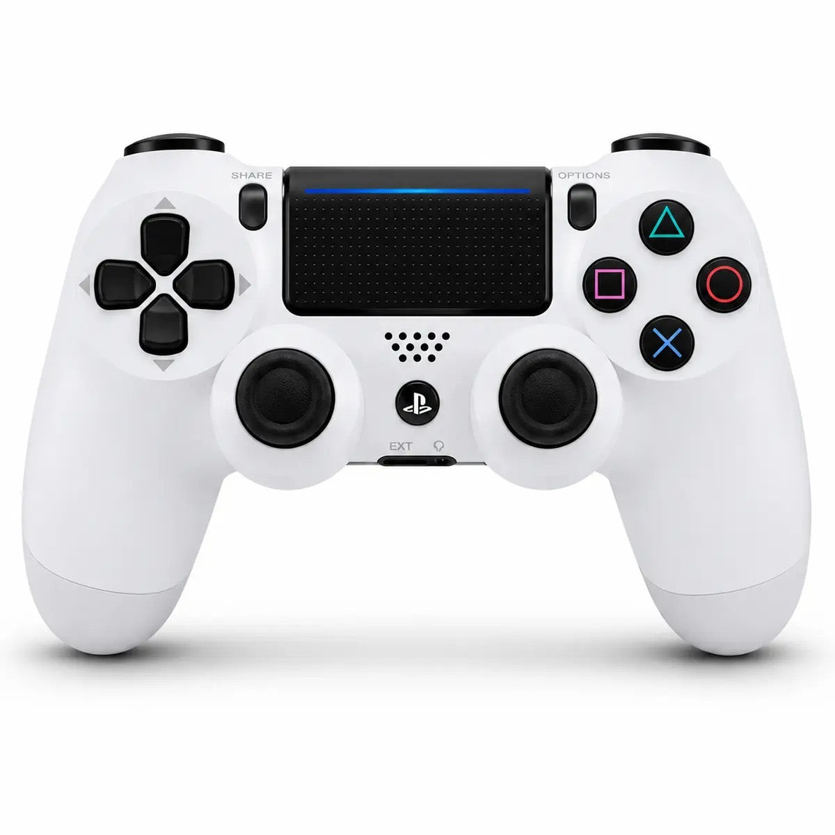 White PS4 Controller – Wireless DualShock 4 Gamepad | Laptoys Pakistan
