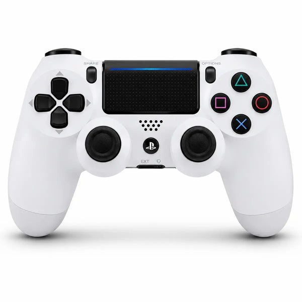 White PS4 Controller – Wireless DualShock 4 Gamepad | Laptoys Pakistan