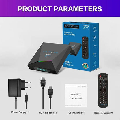 Z1 Android TV Box – 8GB/128GB with Voice Remote | Ultra Smooth 4K Streaming