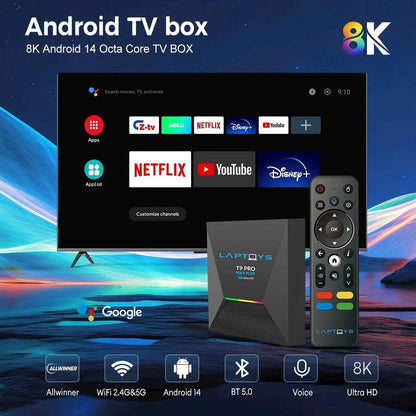 Z1 Android TV Box – 8GB/128GB with Voice Remote | Ultra Smooth 4K Streaming