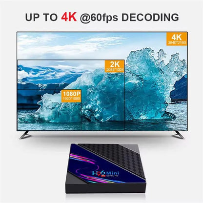 H96 Mini – Android 13 TV Box 8GB+128GB | Compact Design | High Performance