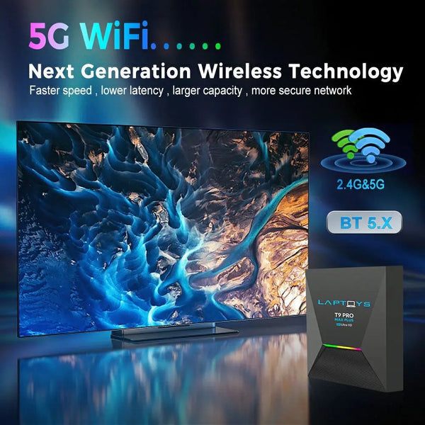 Z1 Android TV Box – 8GB/128GB with Voice Remote | Ultra Smooth 4K Streaming