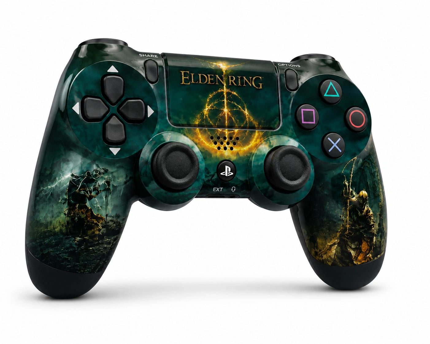 Elden Ring Themed PS4 Wireless Controller – Special Edition Gamepad