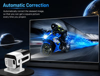 JY320 Smart Android Projector – 720P HD, Android 13, Dual WiFi & Bluetooth 5.1