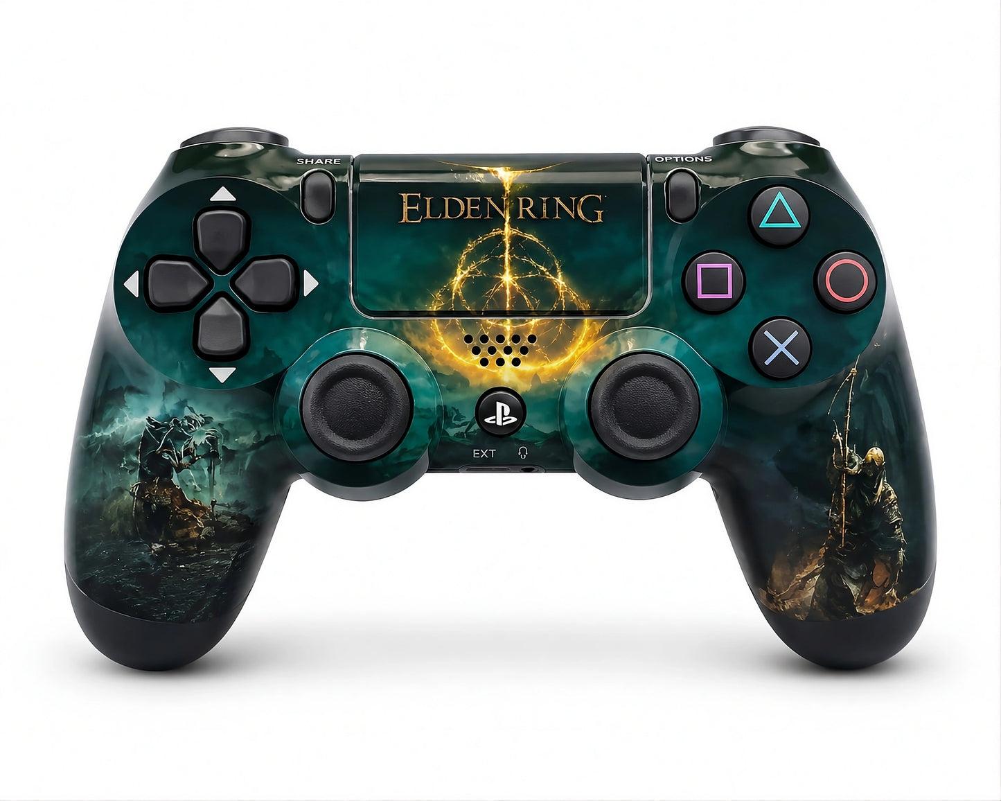 Elden Ring Themed PS4 Wireless Controller – Special Edition Gamepad