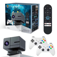 P50 Max Smart Projector – 8K | Android 11 | 800 ANSI | 52000 Retro Games