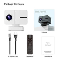 P50 Max Smart Projector – 8K | Android 11 | 800 ANSI | 52000 Retro Games