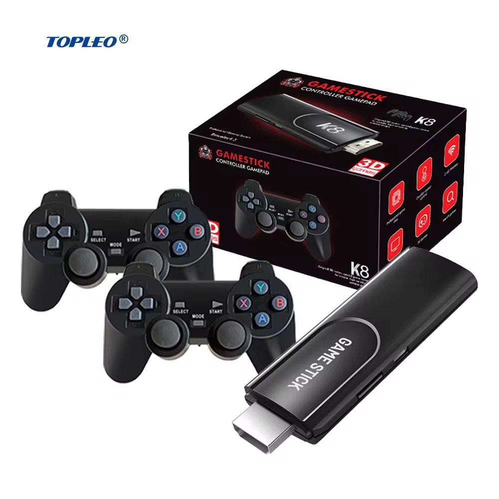 K8 HDMI Game Stick Lite – 30,000+ Retro Games, 2 Wireless Controllers