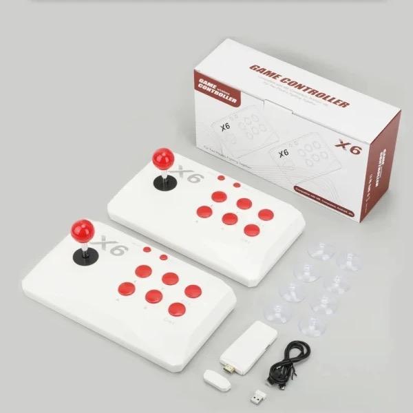 X6 Retro Game Console with 64gb with Double Arcade Joystick 20,000+ GAMES