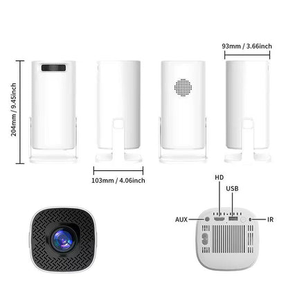 P30 Smart LED Projector – 4K Support | Android OS | WiFi + Bluetooth | Home Cinema Ready