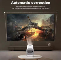 P30 Smart LED Projector – 4K Support | Android OS | WiFi + Bluetooth | Home Cinema Ready