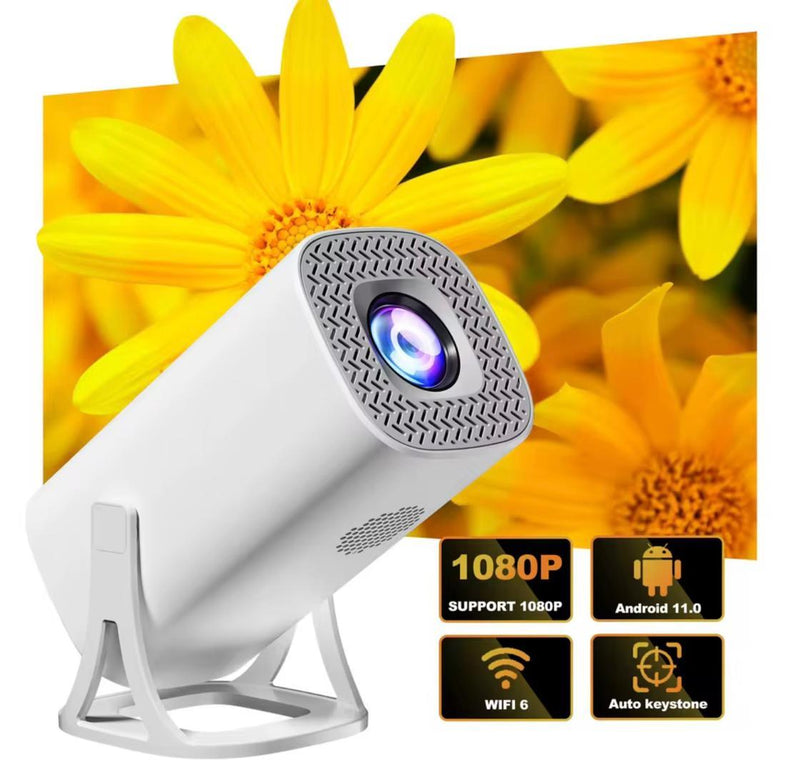 S40 Smart LED Projector – 1080p Native | 4K Support | Android OS | WiFi + Bluetooth | Home Cinema Experience