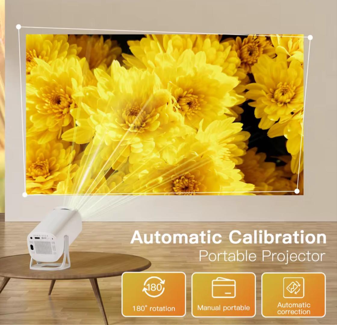 S40 Smart LED Projector – 1080p Native | 4K Support | Android OS | WiFi + Bluetooth | Home Cinema Experience