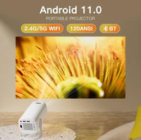 S40 Smart LED Projector – 1080p Native | 4K Support | Android OS | WiFi + Bluetooth | Home Cinema Experience