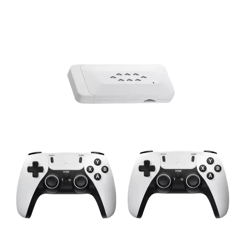 M22 Retro Gaming Stick – 64GB | 30,000+ Built-in Games | 2.4GHz Wireless Controllers | 4K HDMI Plug & Play Console