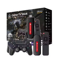 Q9 Pro Game Stick – 64GB TF Card | 30,000+ Built-In Games | Dual 2.4GHz Wireless Controllers | 4K HDMI Output | Plug & Play