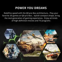 Q9 Pro Game Stick – 64GB TF Card | 30,000+ Built-In Games | Dual 2.4GHz Wireless Controllers | 4K HDMI Output | Plug & Play
