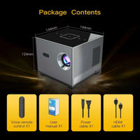 Xnano X3 Mini Projector – Android 11, 8K Video, 5G WiFi, Portable Home Theater