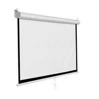 Projector Screen 6x6 Feet – Premium Manual Screen for Home & Office