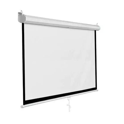 Projector Screen 6x6 Feet – Premium Manual Screen for Home & Office