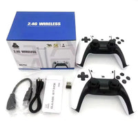 Replica M15 Game Stick Pro 4K Console 64GB with Dual 2.4G Wireless Controllers – 20000 Games